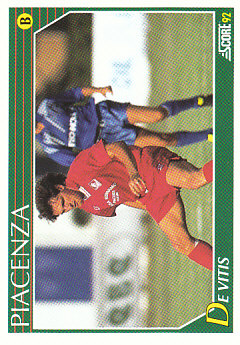 Antonio De Vitis Piacenza Score 92 Seria A #330
